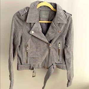 BLANK NYC Suede leather jacket